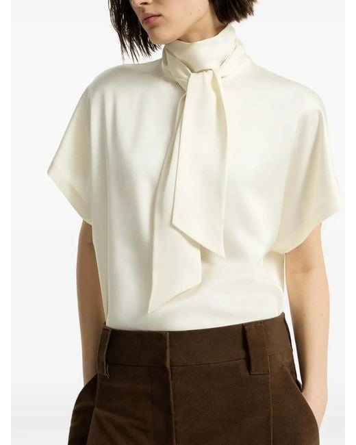 Brunello Cucinelli White Blouse