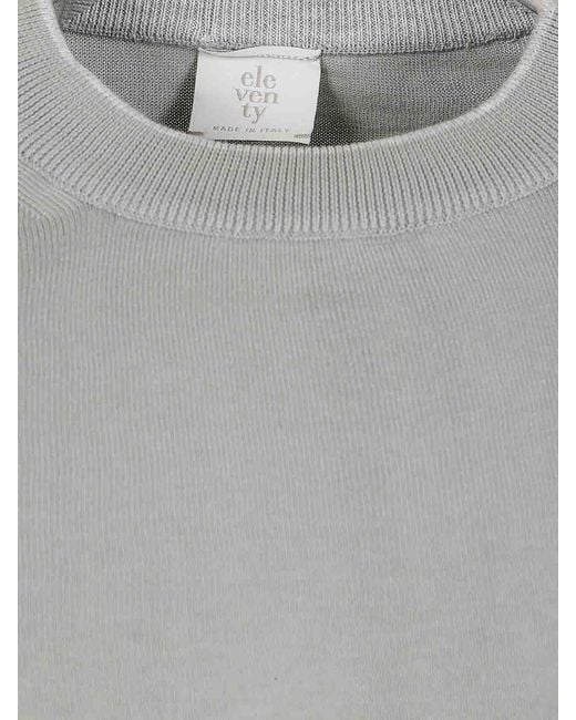 Eleventy Gray Sweater for men