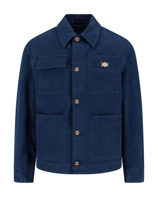 Versace Blue Jacket for men
