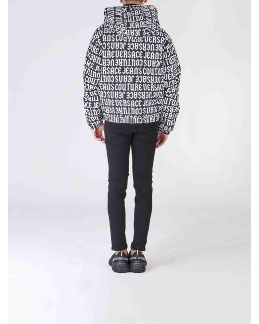 Versace Jeans Couture Black Gothic Logo Jacket for men