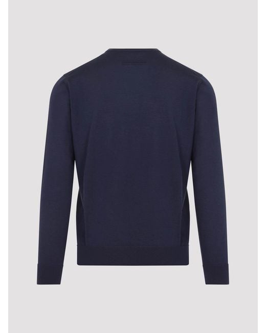 Zegna Blue Sweater for men