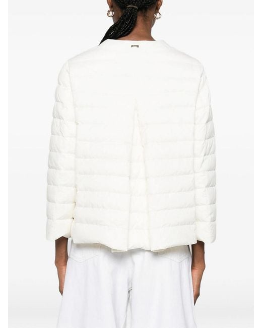 Outerwears Bianco-Donna di Herno in White