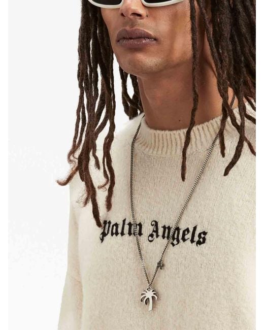 Palm Angels Natural Jumper for men