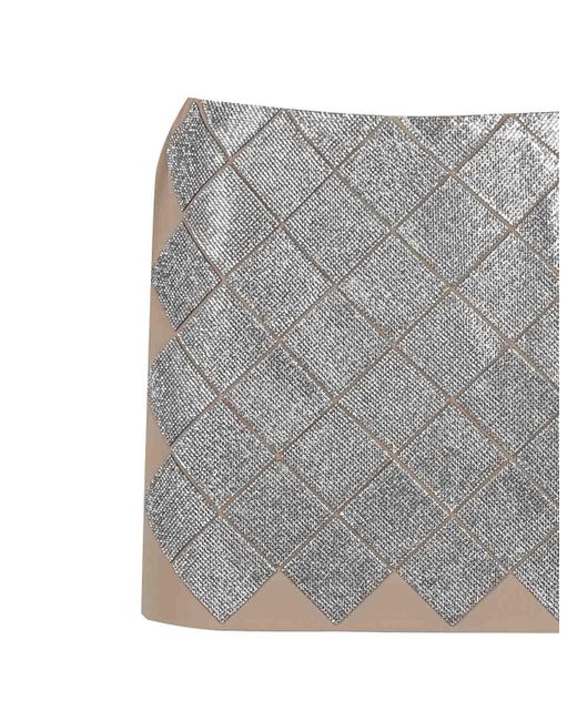 NU Gray Rhombus Skirt
