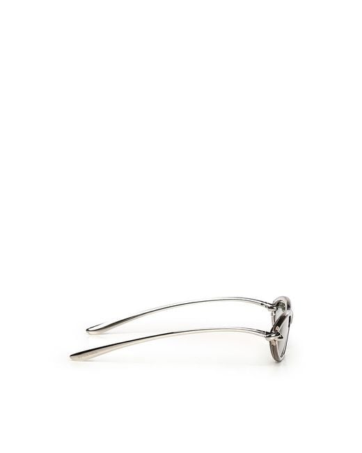 Bottega Veneta Natural Knot Cat-Eye Sunglasses