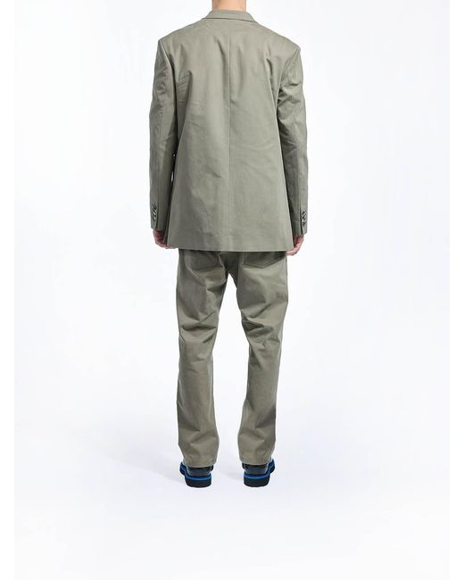 Moschino Gray Jacket Gloves for men