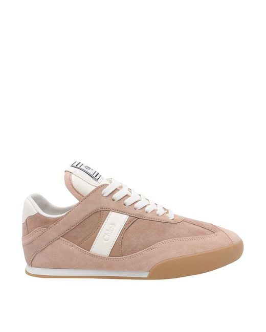 Chloé Pink Kick Sneakers