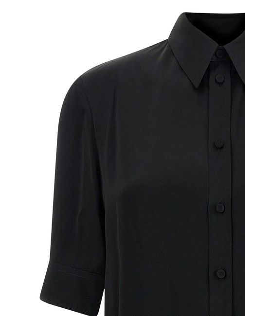 Jil Sander Black Long Shirt