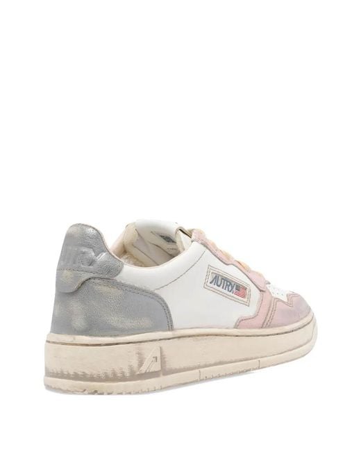 Autry White Super Vintage Low Metal/Leat