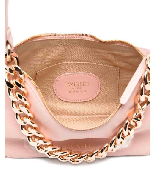 Twinset Pink Shoulder Bag