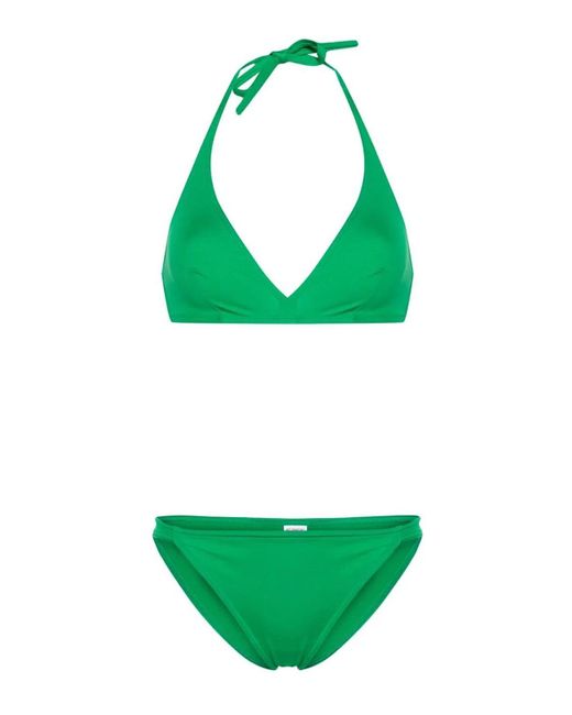 Eres Green Triangle Top Bikini