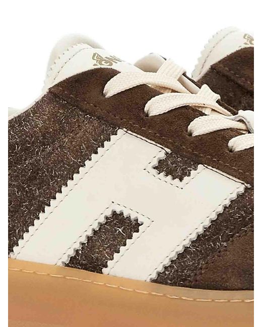 Hogan Brown Cool Sneakers for men