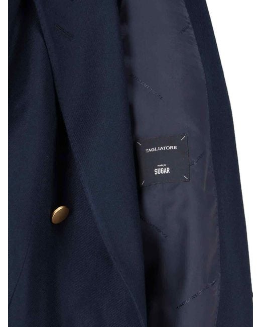 Tagliatore Blue Double -Breasted Blazer