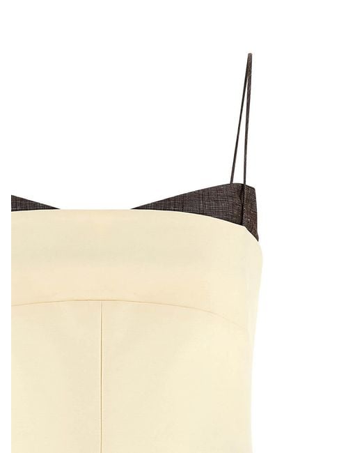 Entire studios Natural Tailored Dress