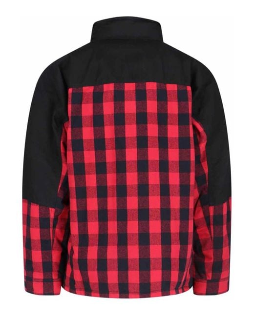 Junya Watanabe Red X Carhartt Wip Checked Technical Jacket for men