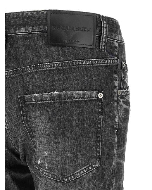 DSquared² Gray Skater Jeans for men