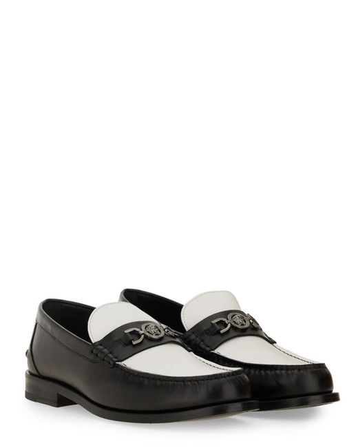 Versace Black Loafers for men