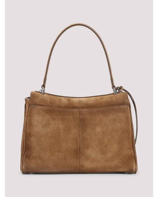 Balenciaga Brown Rodeo Top Handle S Handbag