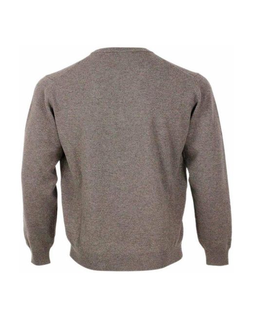 FILIPPO DE LAURENTIIS Gray Sweater for men