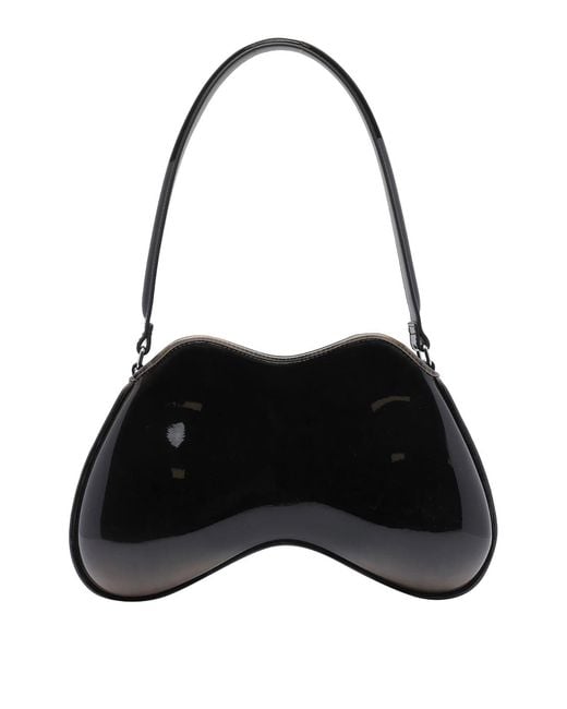DIESEL Black Double-D Shoulder Bag
