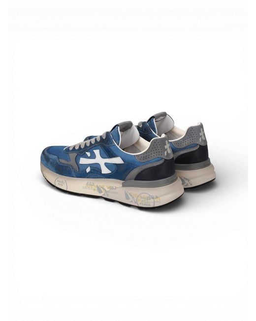 Premiata Blue Sneakers for men