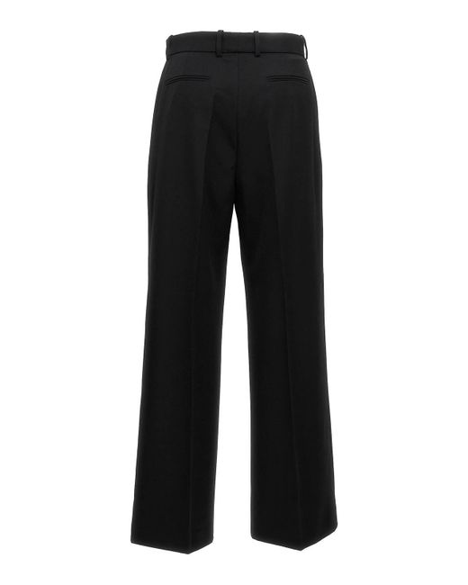 Lanvin Black Wide Leg Pants