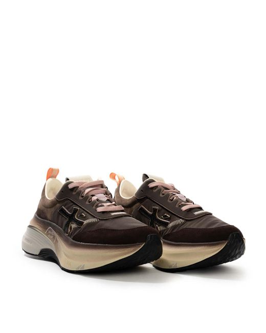 Premiata Brown Sneakers Hill 7896