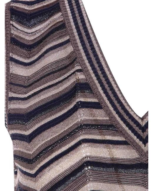 D. EXTERIOR Gray Long Top
