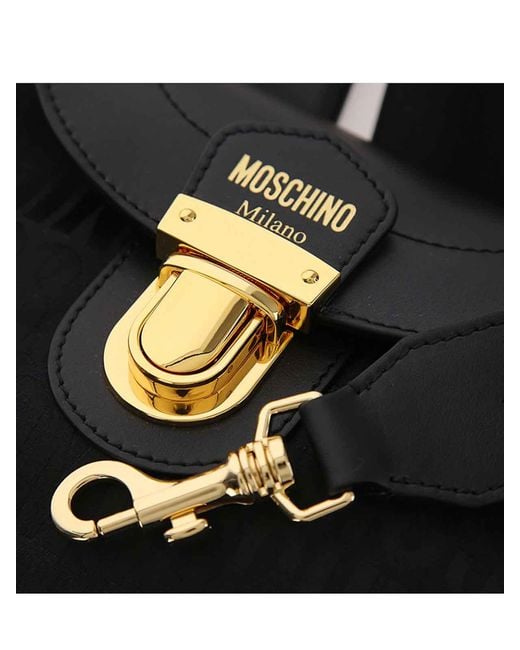 Moschino Blue Logo Shoulderbag