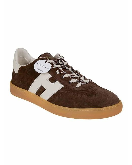 Hogan Brown Cool Sneakers for men