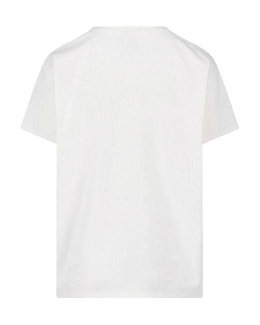 Chloé White Printed T-Shirt