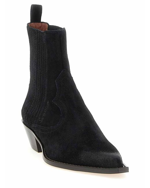 Sonora Boots Black Hernan Ankle Boots