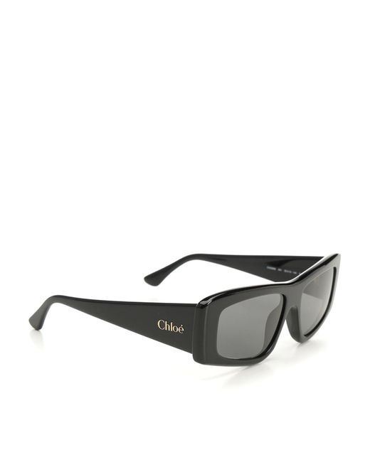 Chloé Gray Square Sunglasses