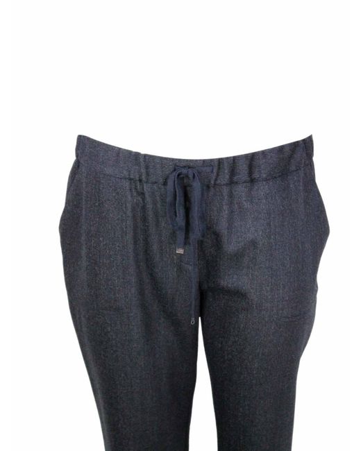 Lorena Antoniazzi Blue Trousers