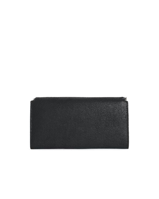 Stella McCartney Gray Continental Wallet With Flap