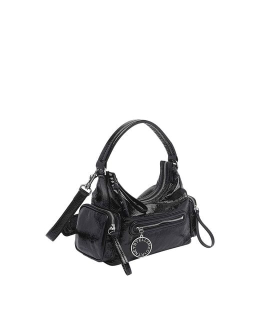 Stella McCartney Black Small Dartmoor Shoulder Bag