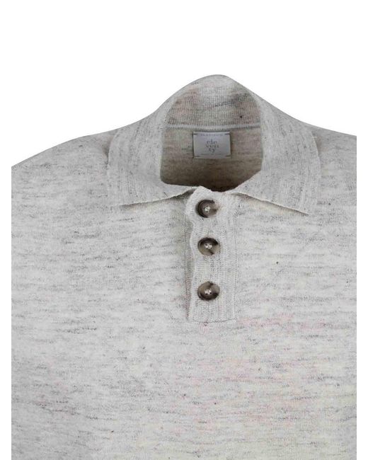 Eleventy Gray Crewneck for men