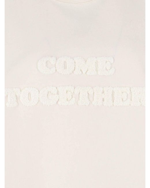 Stella McCartney White Come Together T-Shirt