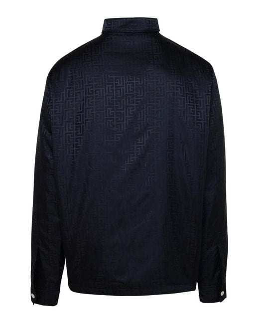 Balmain Blue Shirt for men