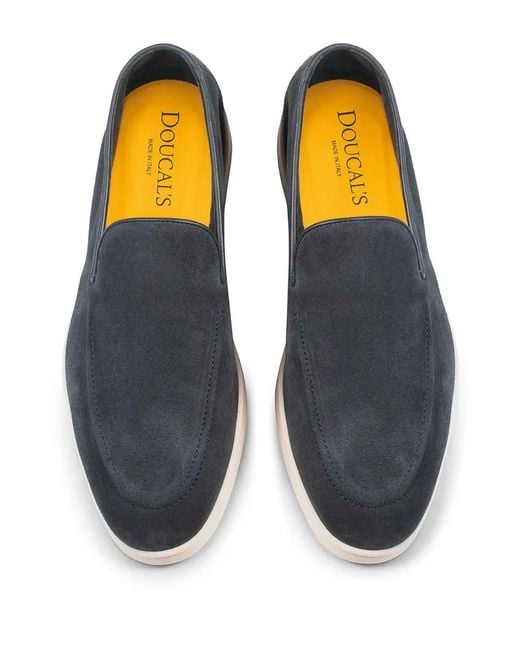 Doucal's Blue Loafers for men