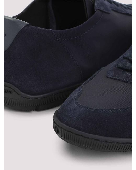 Giorgio Armani Blue Sneakers for men