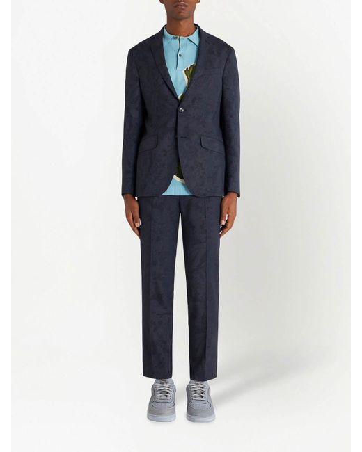 Etro Blue Blazer for men