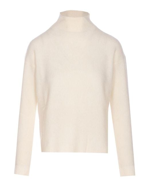 Max Mara White Orlaya Sweater