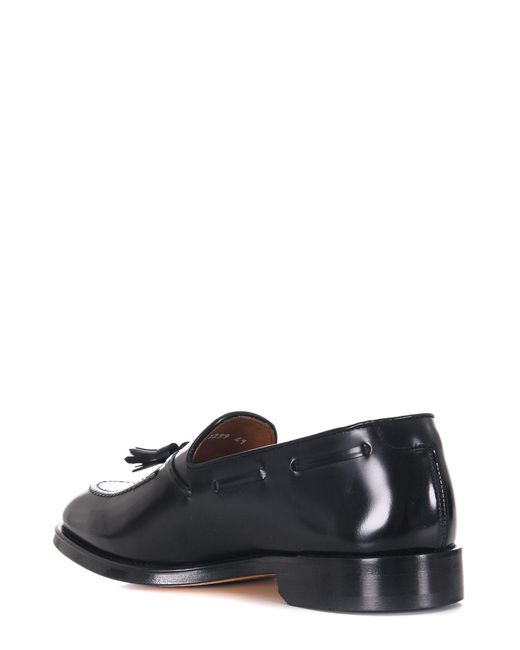Doucal's Black Doucals Moccasins for men