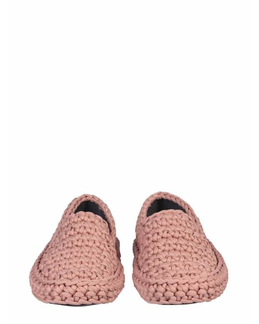 N°21 Pink Braided Sneakers