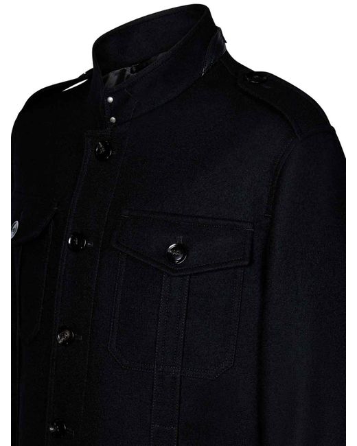 Tom Ford Black Short Coat for men