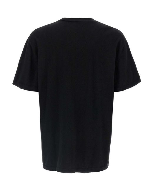 Extreme Cashmere Black T-Shirt N269 for men