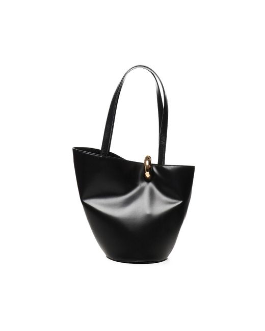 【JACQUEMUS】La Bambola medium bag black Jacquemus Le Bambola Moyen Leather Shoulder Bag | Neiman Marcus