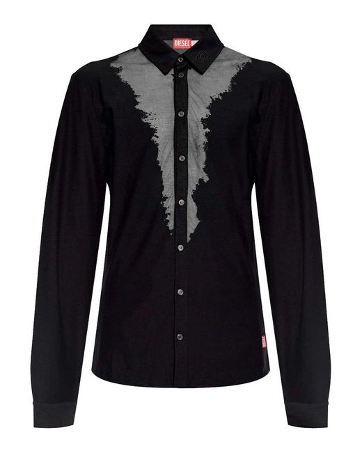 DIESEL Black Jacket for men