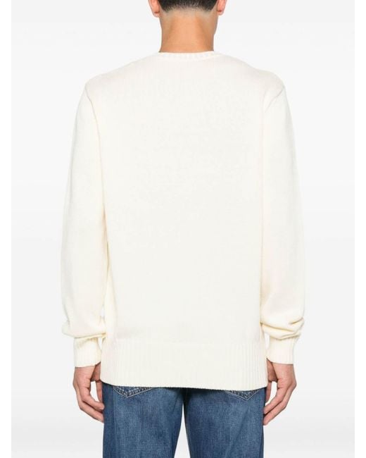 Givenchy Natural Crew-Neck Sweater for men